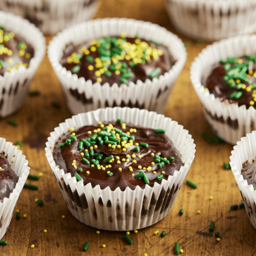 Chocolate Granola Truffle Cups