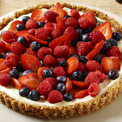 Summer Berry Granola Tart
