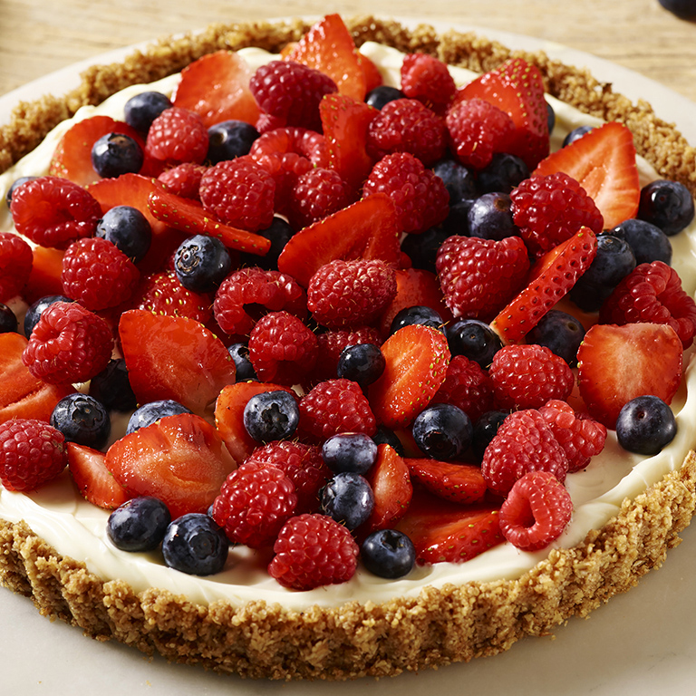 Summer Berry Granola Tart
