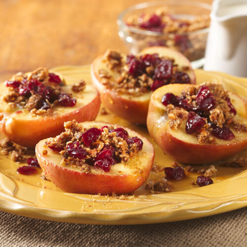 Easy Granola Apple Dessert Bowls