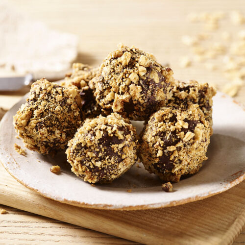 Choc Peanut Granola Bliss Balls