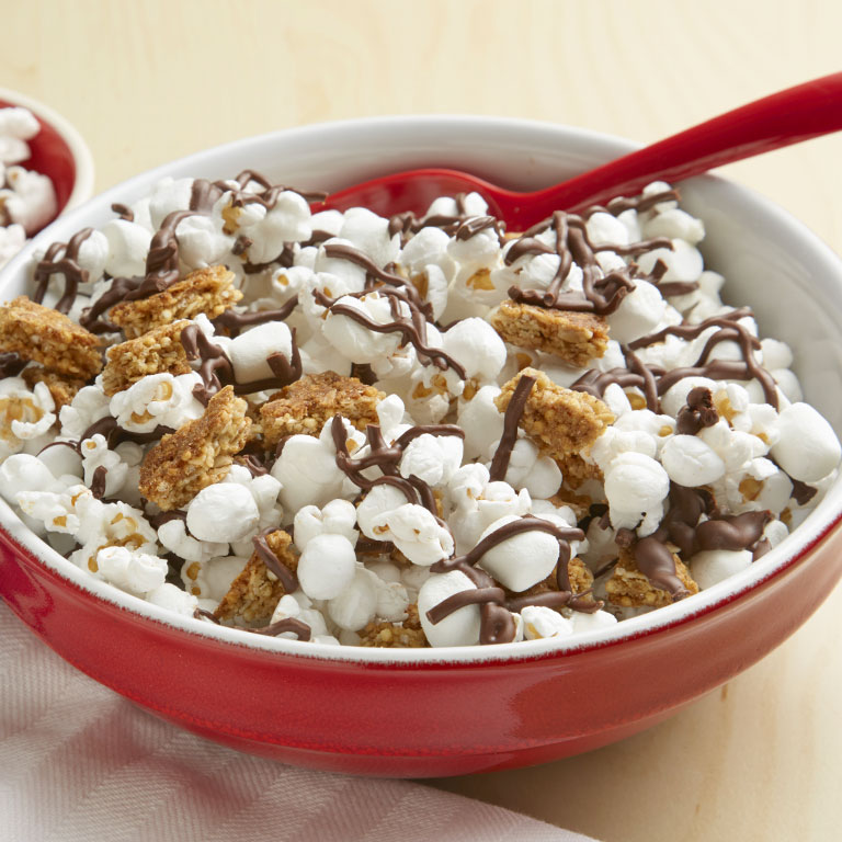 Choc Popcorn Crunch Snack Mix